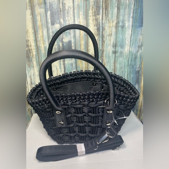 URBAN OUTFITTERS WOVEN FAN TOTE BAG - Picture 4 of 6